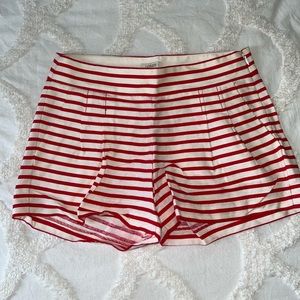 J.Crew High Waisted Pleated Shorts